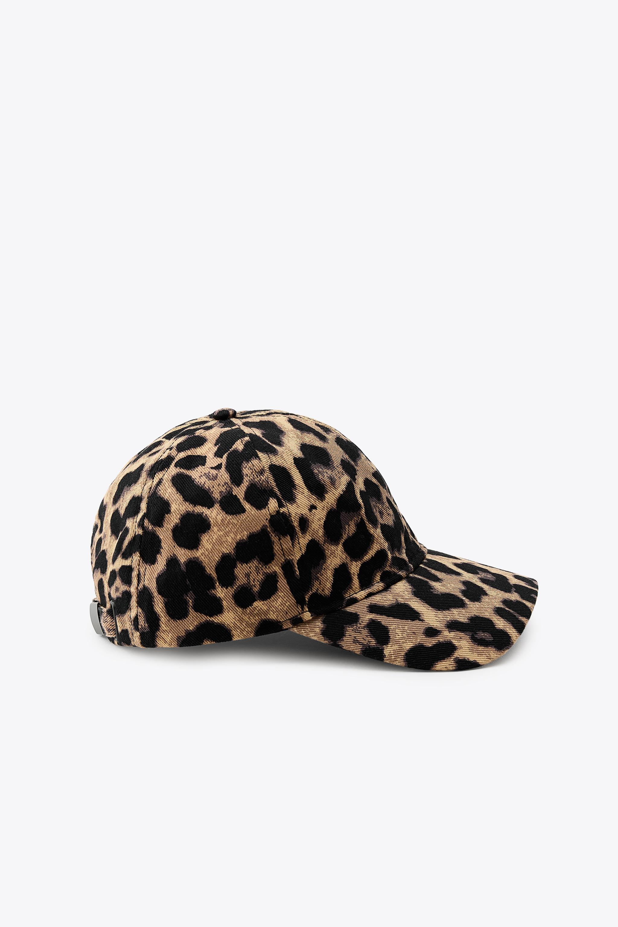 ANIMAL PRINT TWILL CAP